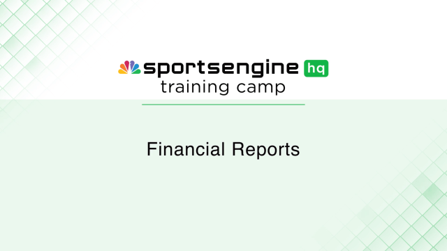 Financial Reports